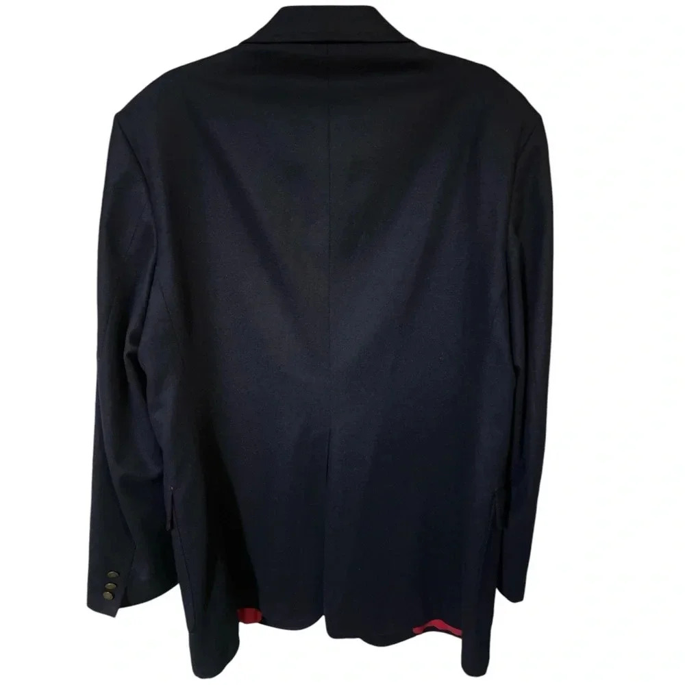 Pendleton Navy Blazer With Red Lining - image 2